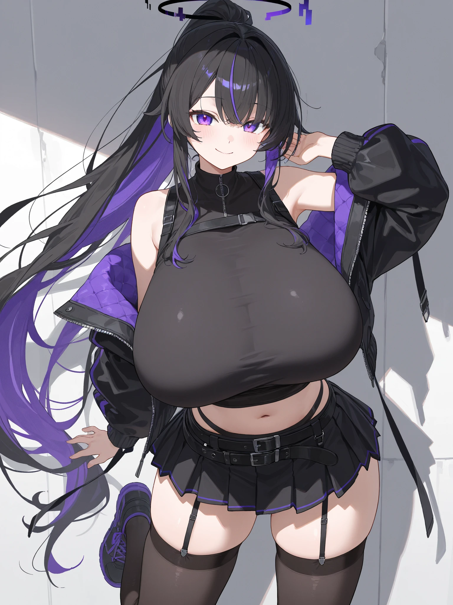 Pokemon、Horror、Remains、Ghost Town、Grave、Occult Maniac、Ghost type Pokémon trainer、Big Breasts熟女、Big Breasts熟女、Big Breasts熟女、Negative thoughts、Social withdrawal、Women of Menhera、whole body、Hexagon Mania、Dark purple hair、Long Hair、(((Messy Hair)))+++、Ahoge、purple headband、black eye、Big Breasts、smile、(不気味なsmile)、Purple long dress、long sleeve axi dress)