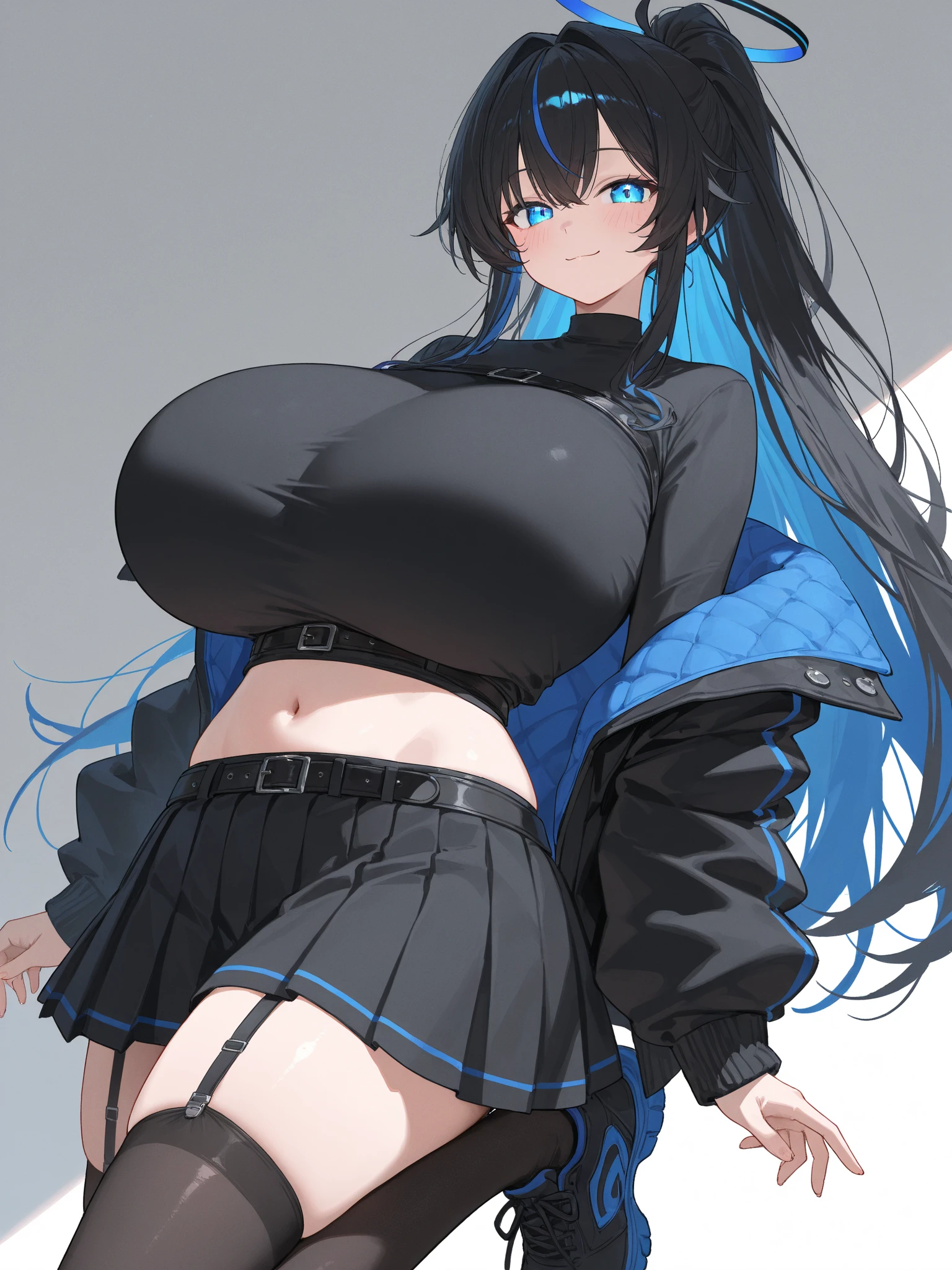 (masterpiece:1.4),(Best Quality:1.4),ultra high resolution,((detailed facial features)),HdR,8k resolution,1 girl,blue sky,boca waby / :3,(bright),sadako,Street,shirt,arete,short jeans,big breasts, wet skin,bright skin,, ,thigh high socks,looking at the viewer,tight skin,Focus only,naughty face, huge breasts