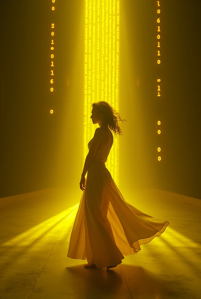 I am the blurred lines of her, you only see a blurred figure of her body and the expression on her face that sees the pain  , It is hope come true, her entire body is seen in blur, the message I want to convey is that there is tranquility for her. , 24k artwork uses volume in shadows uses the rules of composition uses the rules of cinema uses its colors rule of thirds and all the rules of photography uses the compositions of cinema shadows with volume and uses the latest image creation techniques 
