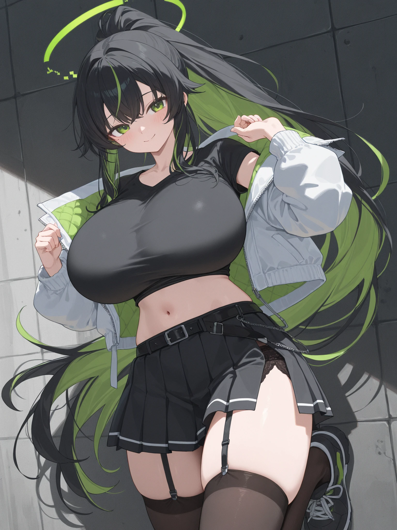 gigantic breasts,wear black glasses,black dress,close eyes and cute smile ,angry,underboobs,show belly,shirt lift,show off bra