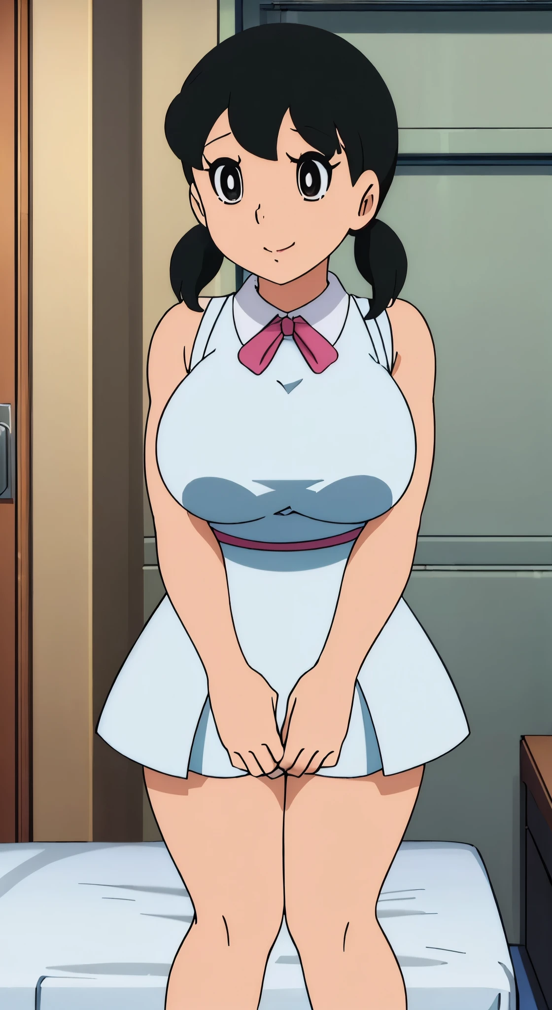 Sailor Senshi Uniform、pantiy、undergarment、s ass、Tiusto shot、Looking at Viewer, View here、Looking at the camera、nffsw、Face exposed to light、Sparkling eyes、Lively eyes、Crisp Contours、Clear contour lines、Clear contour lines、detailed contour aig eyes、Clear eyes、clearly defined eyes、A smile、A smile、Proud face、which are full of confidence々Face、cute face,((masutepiece)),((Best Quality)),Ultra-detailed,illustratio,explicit,Beautiful body,Beautiful nose,Beautiful character design,Perfect eyes,Perfect face,Wallpaper,超A high resolution,4K,Photography,(Beautiful, Large breasts:1.2),(Beautiful face:1.2),(Beautiful legs, Perfect legs),Shiny skin,official style,1girl in,masterpiece、Top image quality、Detailed details、One girl,Large breasts、huge-breasted、