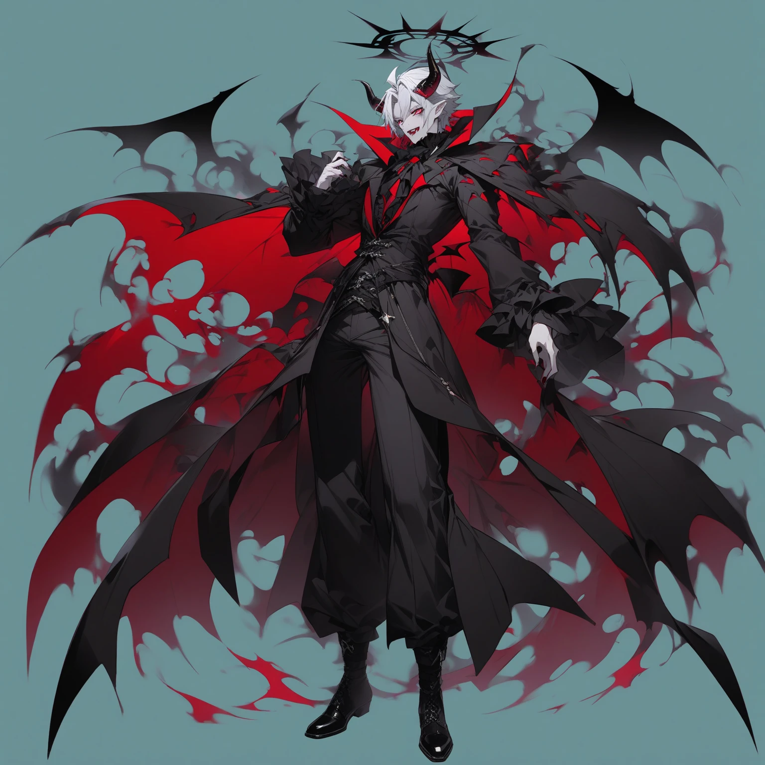 Zombie Hybrid Boy,devil,elf))