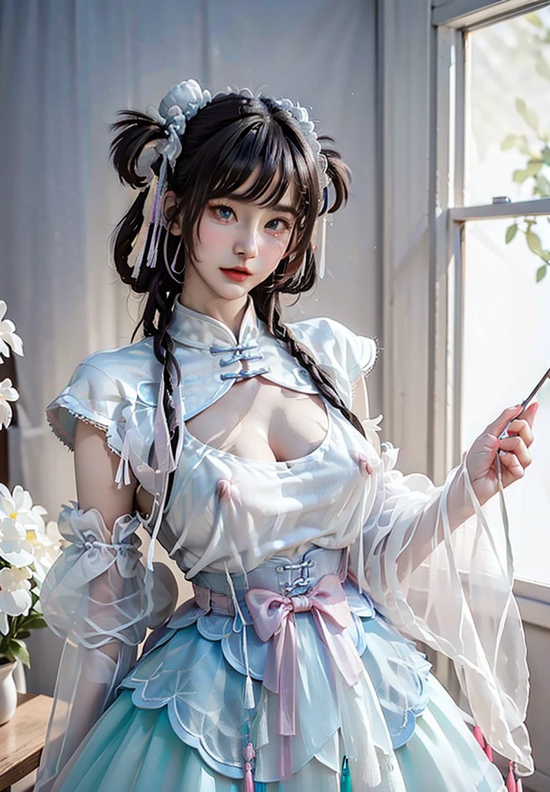 ((Best quality)), ((masterpiece)), (detailed:1.4), 3D, an image of a beautiful cyberpunk female,HDR (High Dynamic Range),Ray Tracing,NVIDIA RTX,Super-Resolution,Unreal 5,Subsurface scattering,PBR Texturing,Post-processing,Anisotropic Filtering,Depth-of-field,Maximum clarity and sharpness,Multi-layered textures,Albedo and Specular maps,Surface shading,Accurate simulation of light-material interaction,Perfect proportions,Octane Render,Two-tone lighting,Wide aperture,Low ISO,White balance,Rule of thirds,8K RAW,