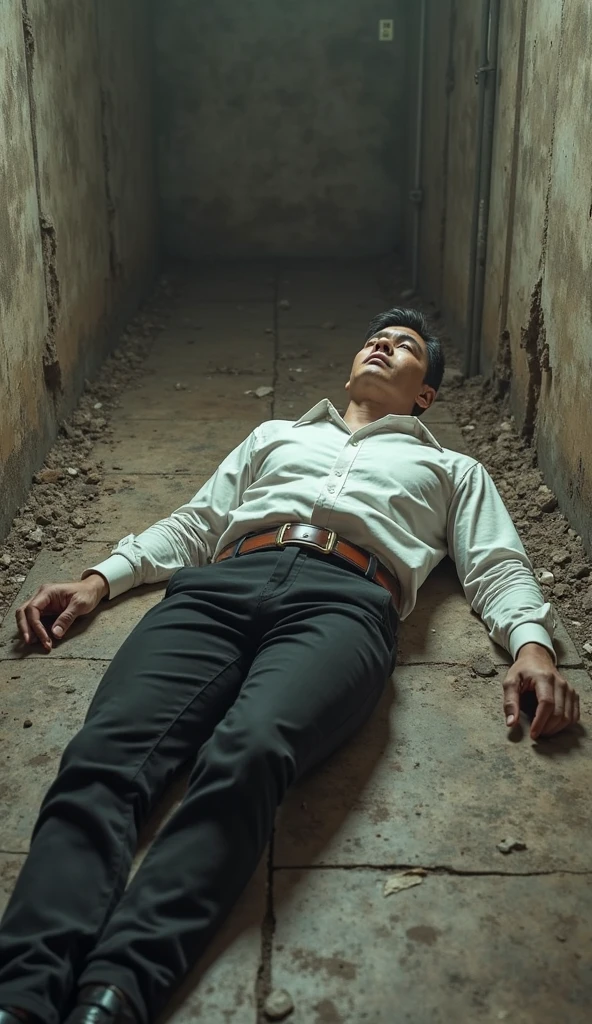 Santiago Nazar dead at the door of his house from the book chronicle of a death foretold
