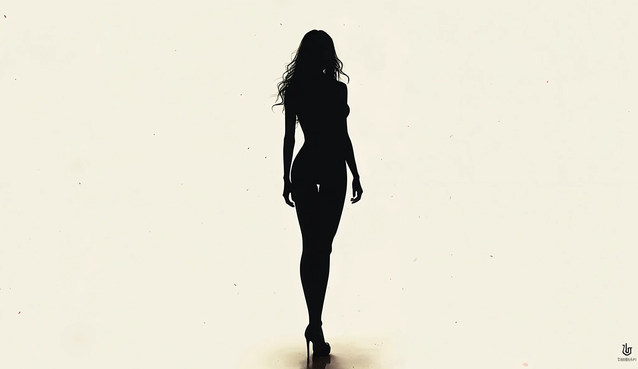 Illustration art，Whole body movement，Sexy woman in sexy clothes，Soprano Woman，Very cool facial expression，solid color backdrop，Great erotic art，painting art，Sexy art，sideface，facing away from the audience，Detailed body part details，long leges，Inspired by J.c.Ryan Decker，Epic European and American illustrations，Tall，The whole body is evenly sexy