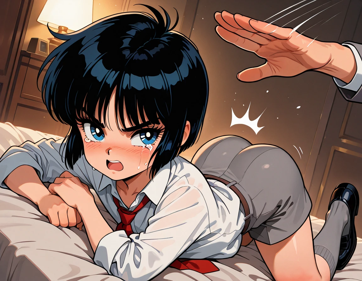 pan \(dragon ball\),dragon ball,((ahegao)),((Nude)),((loli)),((Pedo)),((Young Girl)),((Kindergarteners)),((Young Girl)),girl,((Hyottoko blowjob)), ((Vacuum Fellatio)),((Spread pussy)),anal, man, penis, grab hip, anal sex, vagina, legs up, hold knees, bottomless, close eyes, troubled eyebrows, {best quality}, {very aesthetic}, {ultra-detailed}, {best illustration}, nsfw, orgasm, bed room,((infant))