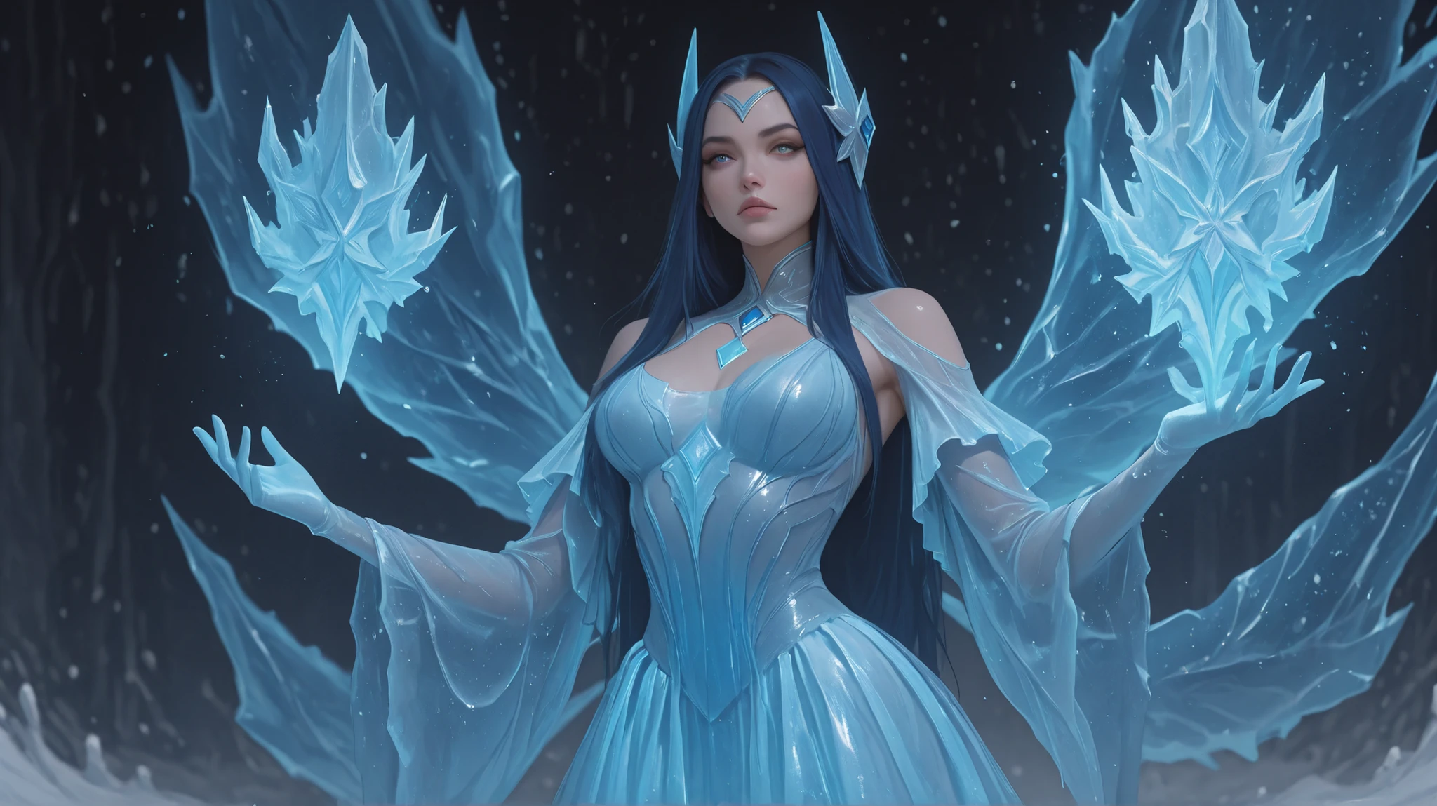 (masterpiece, best quality, extremely detailed 8k, ultra hd, ultra-detailed, highly detailed, highly realistic, ultra-realistic, photo realistic), (1girl:1.5), (detailed realistic skin), (realistic big breasts), (pink lipstick), slender abs,