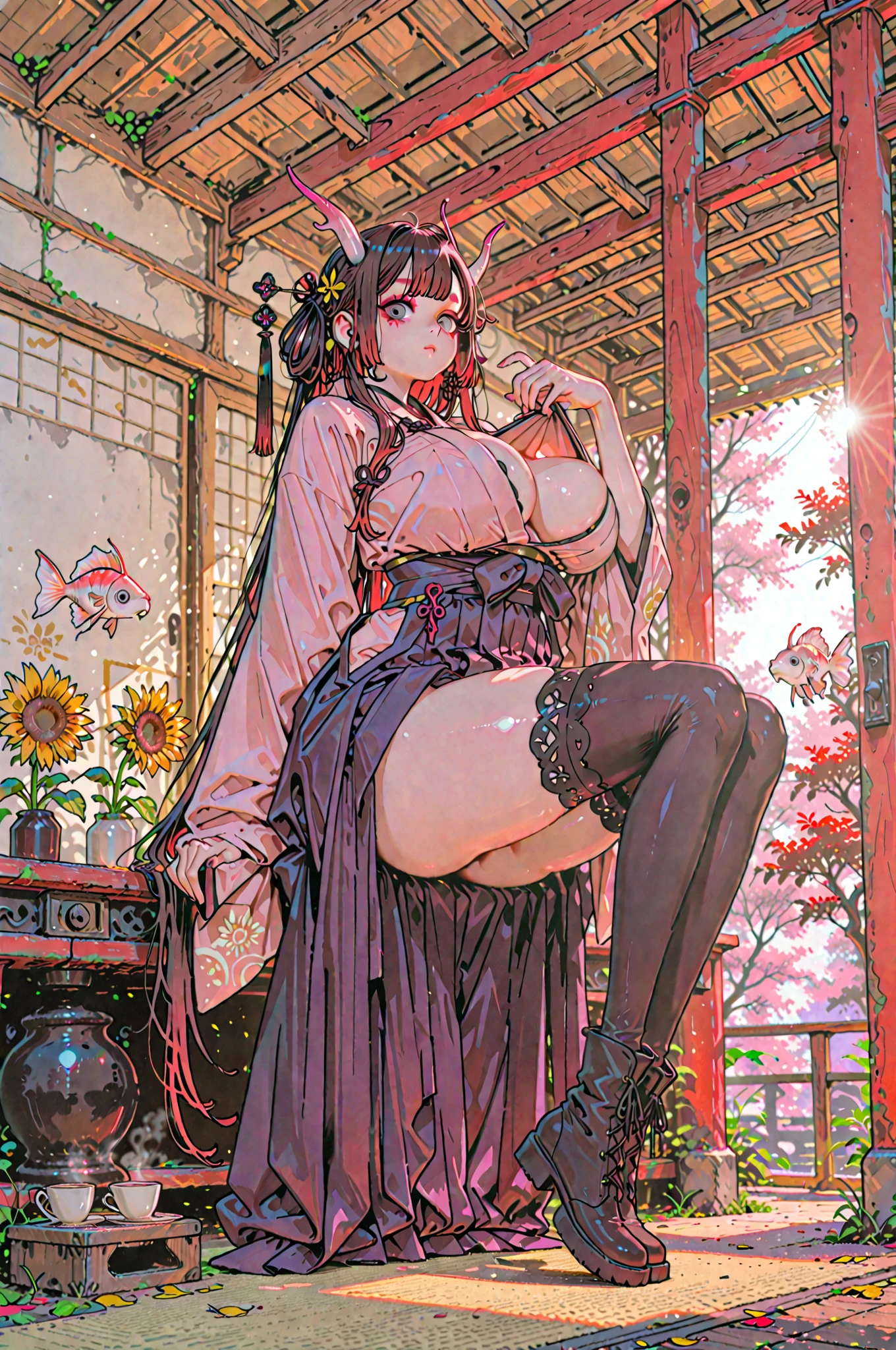 ((Masterpiece)), (Best Quality),callidef , (NSFW:1.5), Full Body