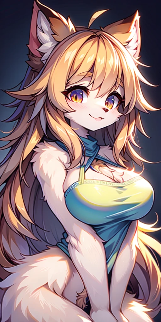 a sticker、おっぱいのa sticker、tchibi、From Side、(((Super close-up of chest、Colossal tits、cleavage of the breast、I mainly draw the chest)))、Depiction of only the chest、Smile with mouth wide open、Monster Musume、simple background、white backgrounid、