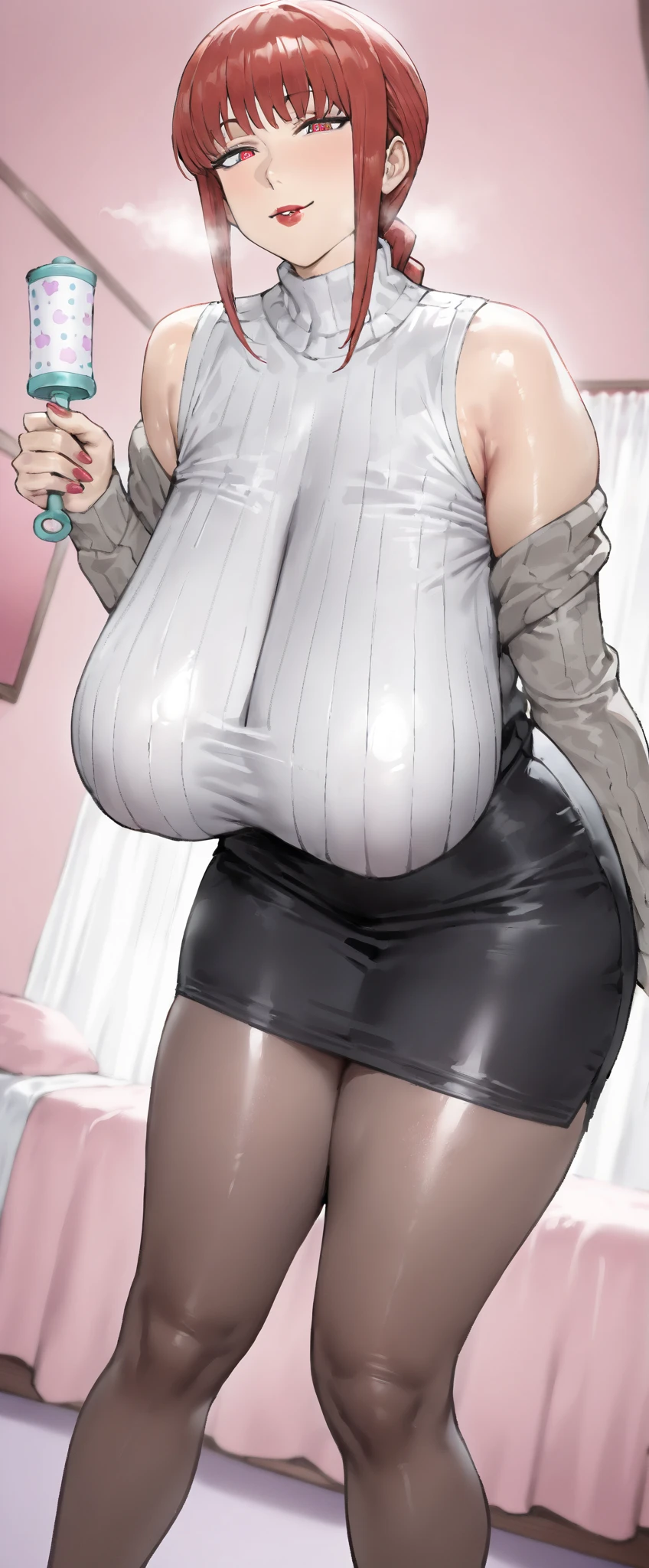 hot mature anime girl sucking on big dick, thick, white dress, tight panties, white hair, uncomfortable smile, very long nipples, cameltoe, bimbo, fat lips, saliva, sucking on cock, dick in mouth, tiny dick, gloryhole, hole in wall, cock in hole, sucking, vaccum face, big cock, black cock, mother, tits covered by dress, nipple outline in dress, mature, hands up, sweaty armpits, hairy armpits,