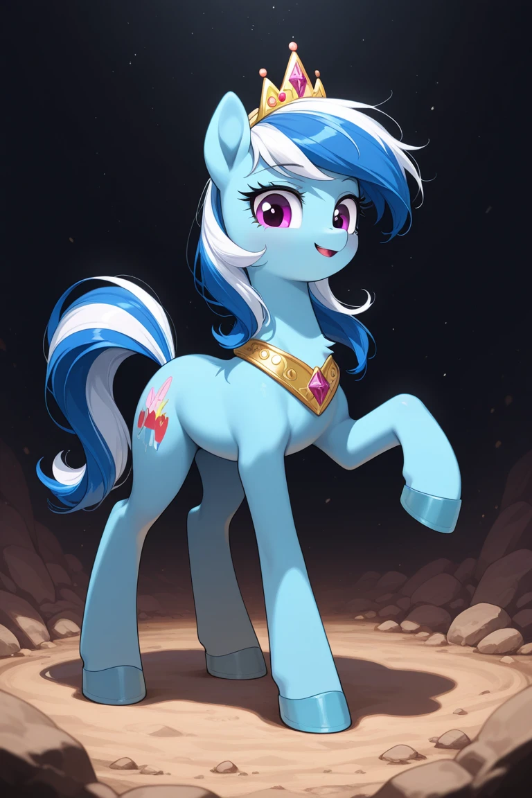 (((my little pony))), solo, ((slutty costume)), beautiful pony body, ((seductive perky big butt)), behind view, (((shining armor))), ((4 legs)), radiant lighting, vibrant colors, whimsical atmosphere, 8K, high resolution, highly detailed, masterpiece, vibrant and luminous, dynamic and imaginative, beautiful and enchanting,