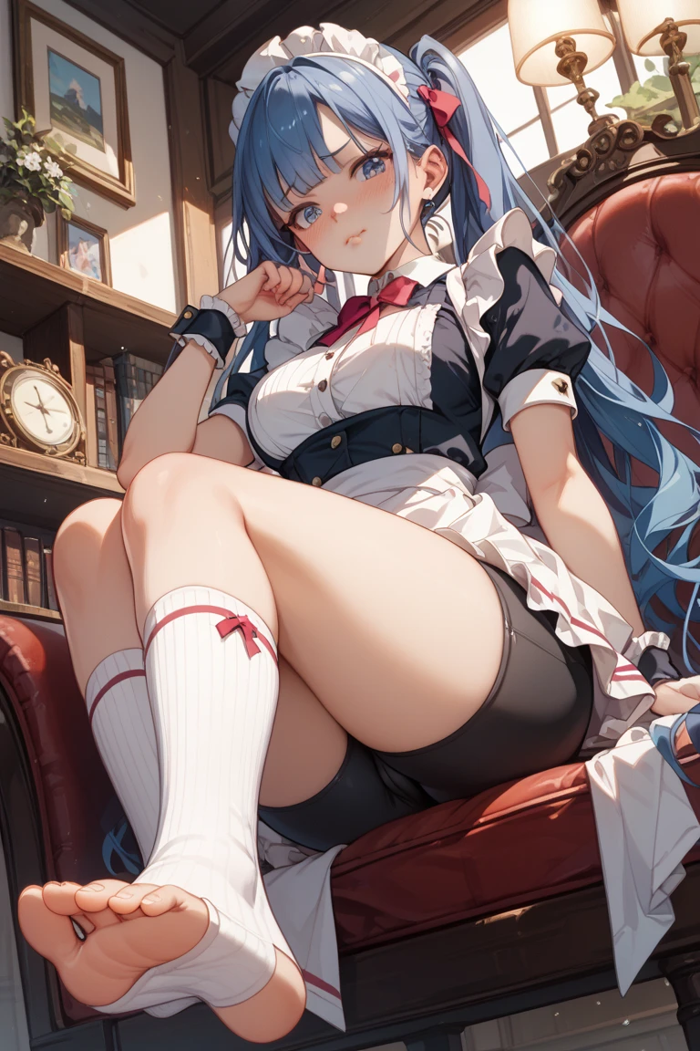 There is a bad female student sitting in the teaching classroom、Colored paint on the face、The color hair、Slender figure、Pale skin、Bright and sharp eyes、High nose、Tattered light jacket、baggy pants、Rock band T-shirt、Costume for rebel symbols、Platform white shoes、silver trinkets、Face with star makeup、A playful expression、Delicate face、(Extreme Detail CG Unity 8K Wallpapers，tmasterpiece，Highest image quality)，(Delicate light and shadow，The picture is highly dramatic，Cinematic lens effect)、Youthful bright colors、Fashionab、Wrist watch、hair pin、Hair rope、Headbands、Bracelet、Anklets、over knee socks、Leg socks、耳Nipple Ring、Falling debris、with beautiful colors、youthfulenergy、adolable、quadratic element、Brush stroke、中景 the scene is、Full body like、Scattered school supplies、Loose paper、anime big breast、quadratic element、adolable、Colorful hairstyle、Long rainbow-colored hair