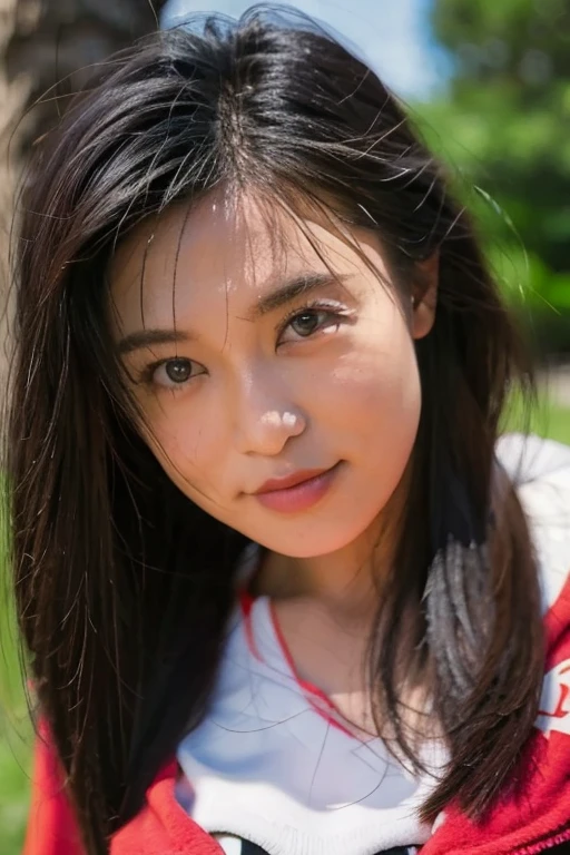 ((Highest quality, 8K, masterpiece: 1.3)), Sharp focus: 1.2, Beautiful woman with perfect body: 1.4, Slim abdomen: 1.2, ((Layered Haircut, Large Breasts: 1.2)), (Very good) (Small beautiful hard nipples) (thin, damp buttons up to shirt length,: 1.1), (rainに濡れた白いシャツ), (rain, street: 1.2), Wet body: 1.1, Highly detailed face and skin texture,  Fine grain, double eyelid, Sunburnned skin, sexy, Sunburn, Dark Skin, Sunburnned body, Exposed shoulders, Cleavage