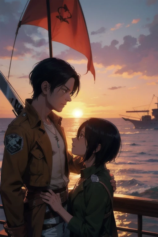 ((best quality)), ((masterpiece)), (detailed), (anime art), scarred face, american soldier, air force, war torm battlefield, male
