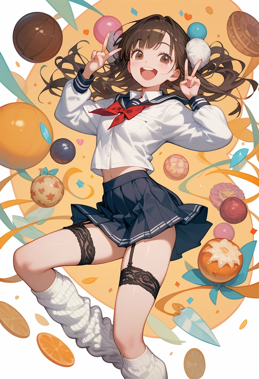 score_9,score_8_up,score_7_up,score_4,score_5,score_6,source_anime BREAK 1girl,naughty grin,takagi-san,feet,soles,gold toe ring,stretching,detailed background,