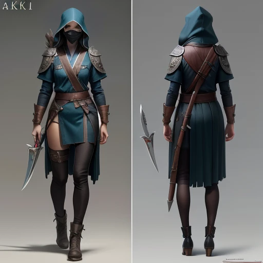 3 d model,Caramel macchiato, arma, The sword, halter, holdingweapon, 32K, Linen cloak, Top quality, Masterpiece:Faust,,1 , long whitr hair, clouds, On your stomach, (tmasterpiece,k hd,hyper HD,16k),clutching a sword, buliding, Reflectors, bloods, Eastern Asia, Weapon focus, Skysky, brunette color hair, knifes, trouser, firey, banya, The clothes ar, bandagens, sword sheath, masks, 独奏,