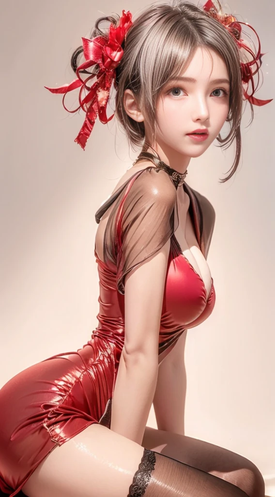 masterpiece,best quality,ada_wong\(resident_evil\), 1girl, solo, (Loli/ little_girl) breasts,short_hair,panties_dress, armpit, panties.