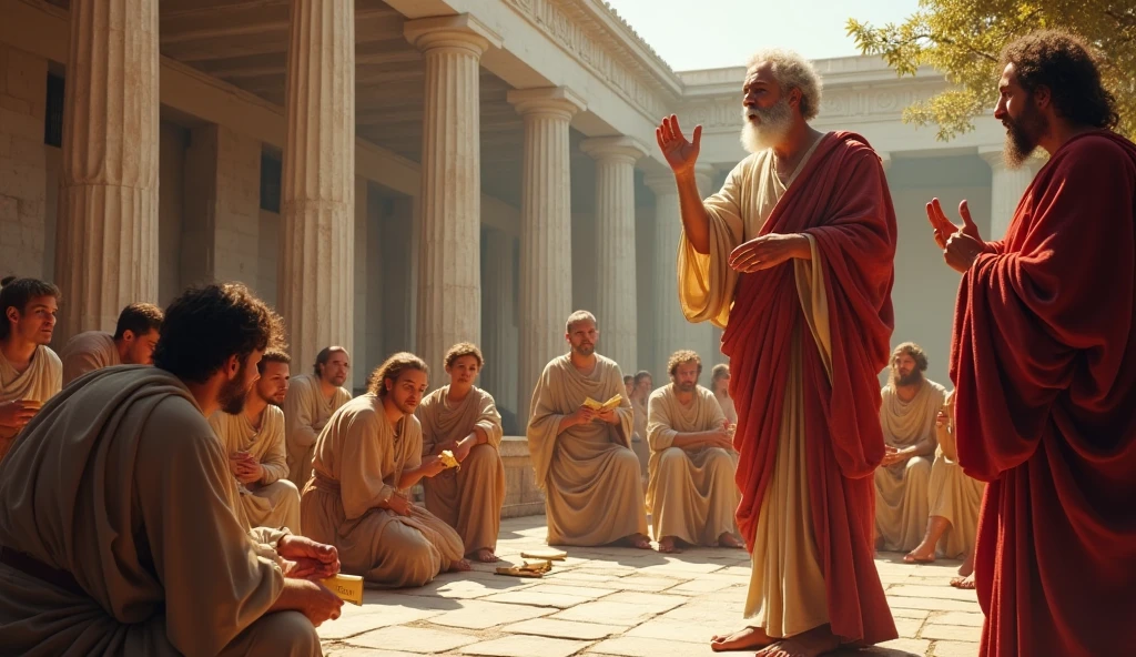Ancient Greek school called the Academy