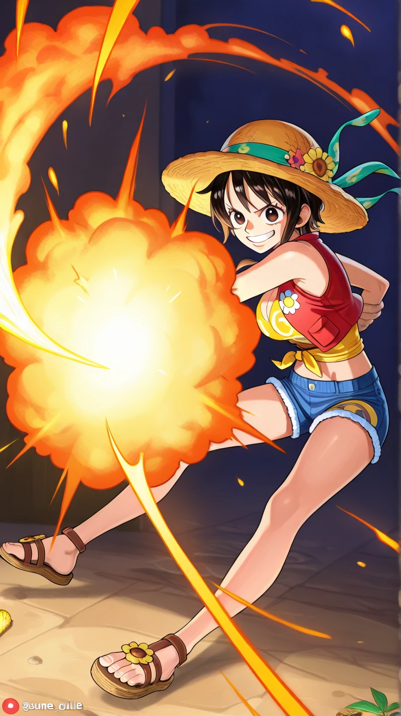 One Piece Lady Han Cook role-playing，Woman body