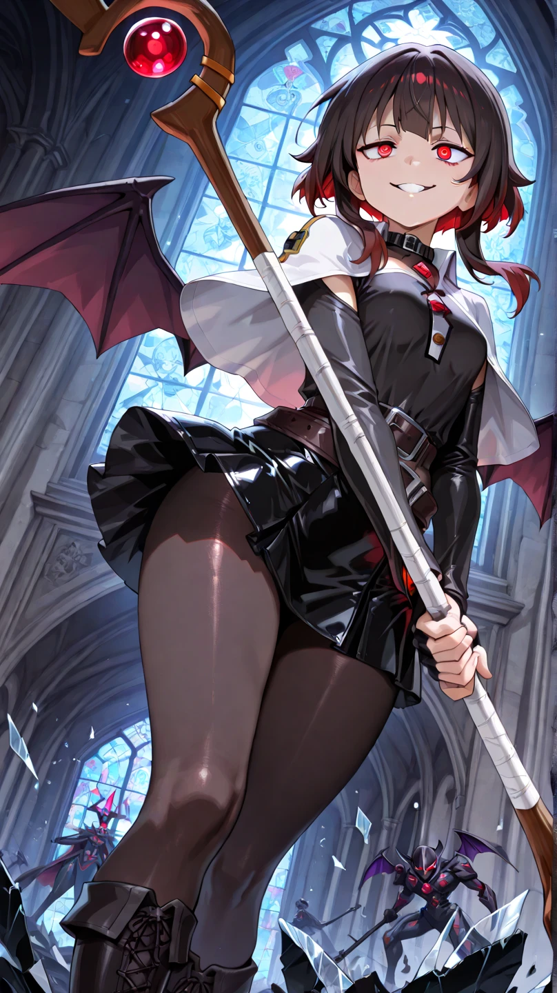 two boys, beautiful boy,man&#39;s body、flat chest、smile、clear、、short hair、(masterpiece), (highest quality), Super detailed, perfect face, perfect body, lolita fashion、skirt、frills、cape、corset、pink、stand,sexy, white　pantyhose、man&#39;s body、erection、bulge in crotch
