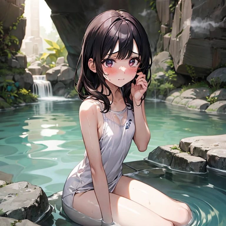 hot spring mixed bathing