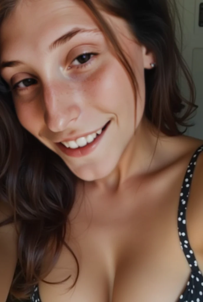 Funny and quirky expression, funny and ugly teeth