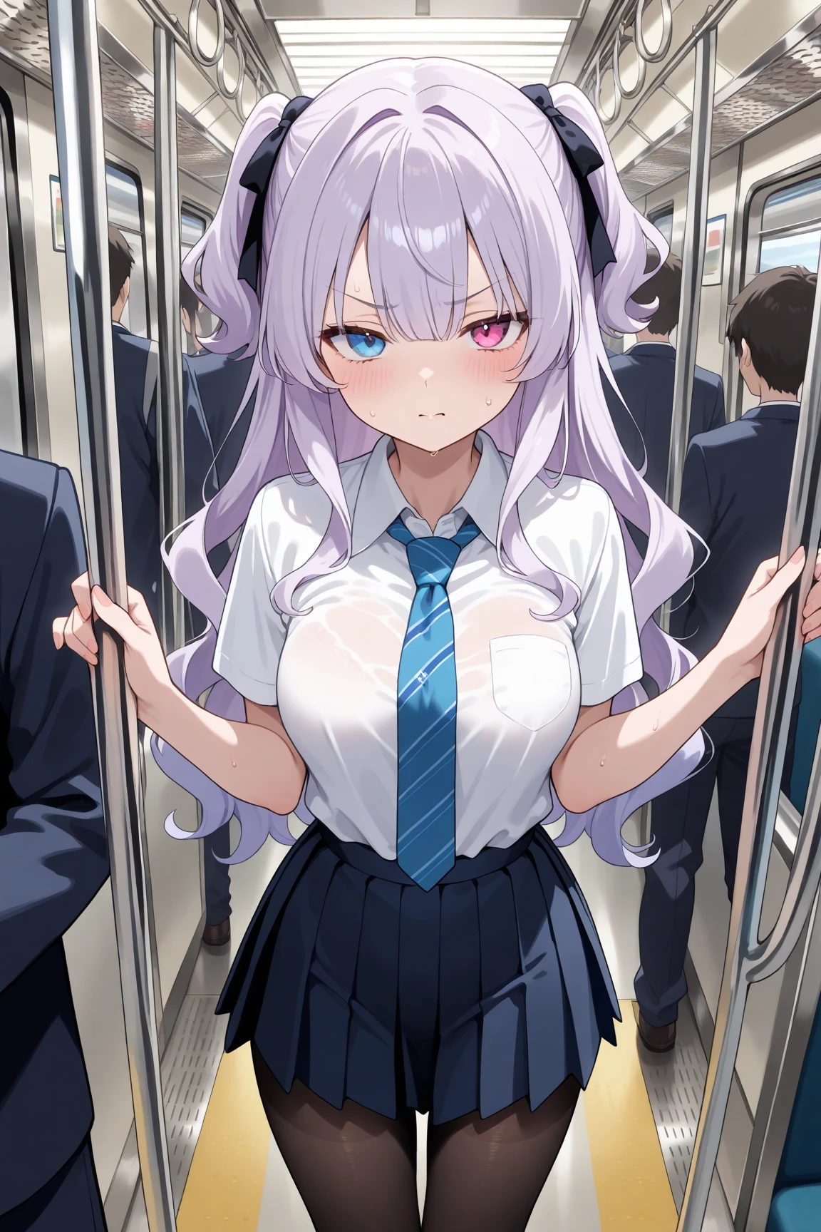 (((Tears of despair:1.9))),(((Wear glasses:1.9))).(((tall:1.9、Beauty:1.9))), (((Highest quality, Highest Resolution, masterpiece))), (((NSFW:1.3))), (((1 High school girl:1.3. Sweat:1.6 Tears:1.6 naked:1.3. Her breasts are very large:1.6. Back Sex:1.9 Open your mouth wide and climax:1.6 Tears:1.6. Blushing:1.6 Semen Bukkake:1.3. Feels good and climaxes:1.3 Ahegao:1.3. Intense Sex:1.6. The penis is inserted into the vagina:1.6 Gang rape of a 1.6. Climax:1.6 Troubled Face:1.3. Colorful Hair:1.3. Long Hair:1.3. Doggystyle:1.3 naked:1.3. Sweatだく:1.3 orgasm:1.6. Blowjob:1.6. The Perfect Body:1.9, uniform:1.3 crowded train:1.6 Semen Creampie:1.6 Pussy:1.3. Blushing:1.6. Cute:1.3. High School Uniforms:1.6)))