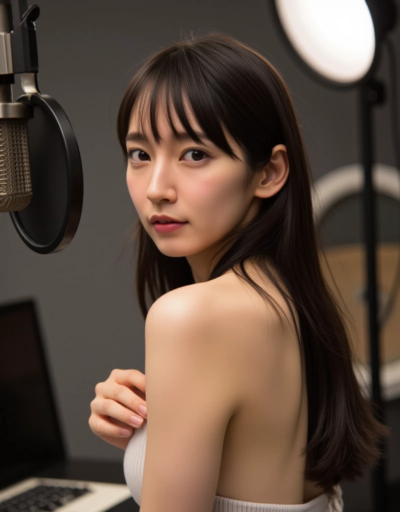 Naked female voice actress、idol、live