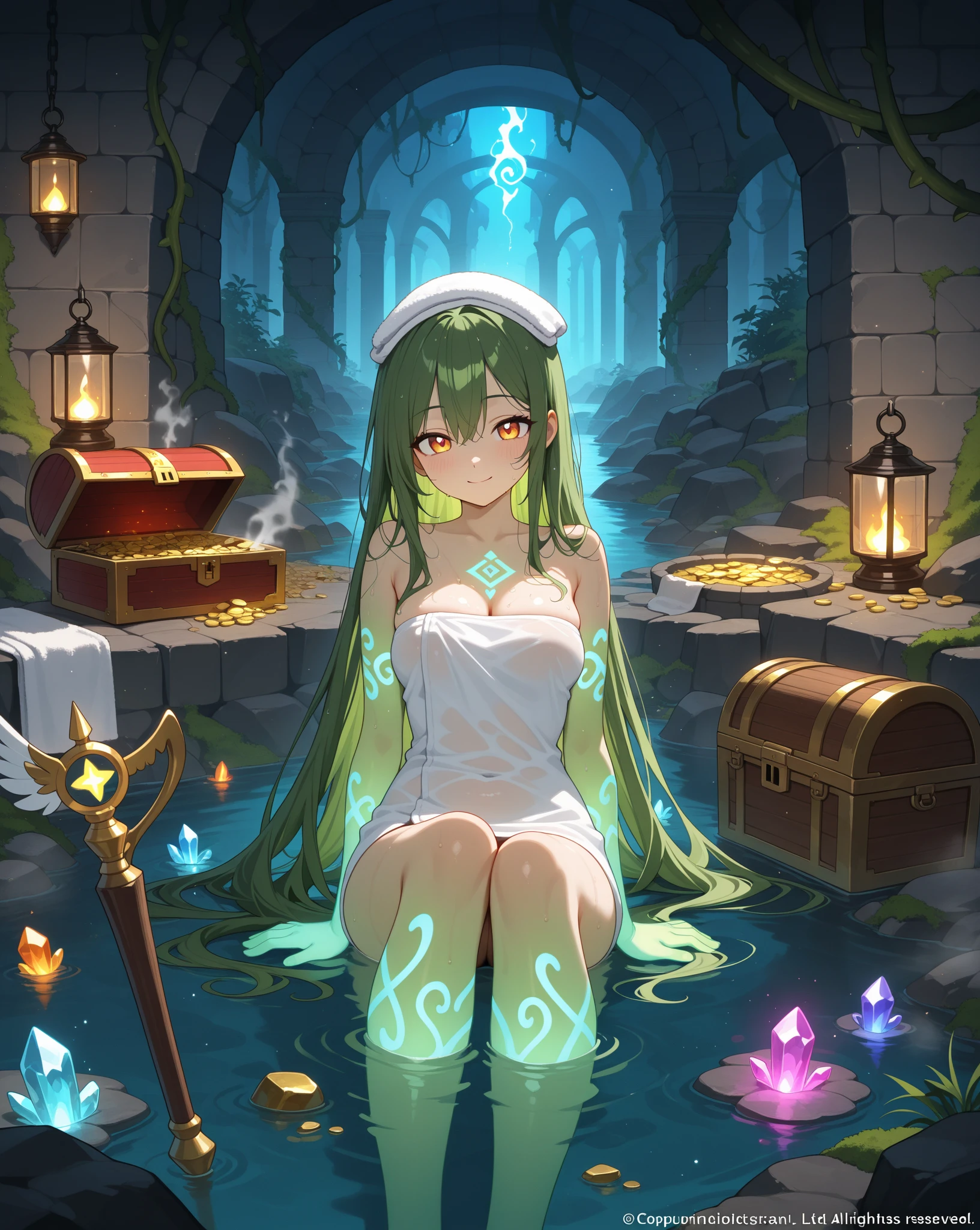 Heikala, John Bauer, Surrealism, wonder, strange, fantastical, fantasy, Sci-fi, Japanese anime, quill, phonograph, jungle in the study, blonde miniskirt beautiful girl Alice, perfect voluminous body, detailed masterpiece perspectives angles Hyper realistic sharp focus