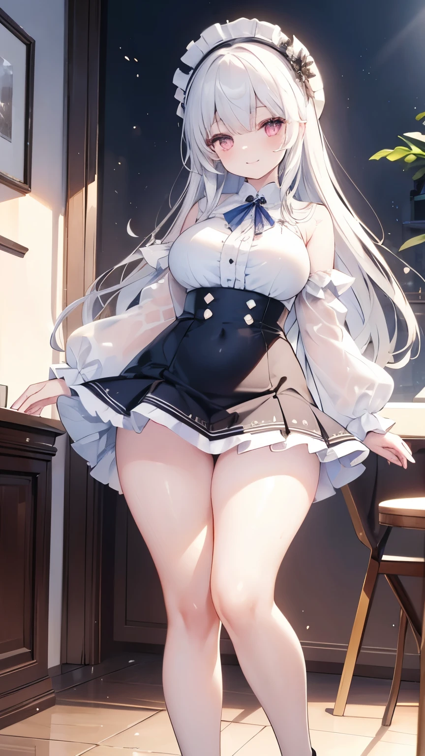 She&#39;s wearing a cute swimsuit、Showing the whole body、Create a front-facing appearance、Show me your toes、No weird poses necessary. Standing tall is fine. Make it clear so the details of the face are visible.,Stand up