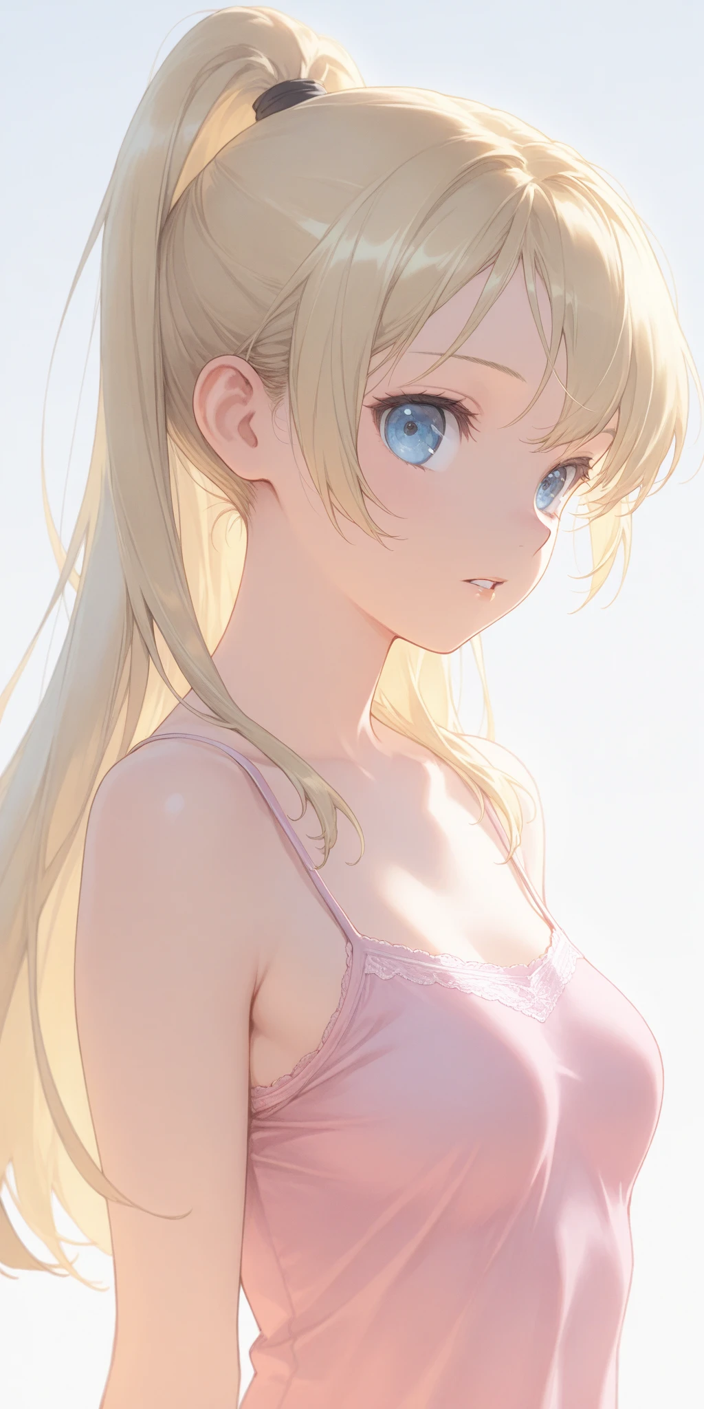 absurdres, (masterpiece, best quality), (ultra-detailed), extremely detailed, super high resolution, (Top Quality photorealistic Illustration), (Super Definition), (best quality,masterpiece:1.0),(cute illustration:1.3), (high Saturation:1.2), highres, ultra-detailed, 32k,8k resolution, intricate details, cinematic scene, detailed background, detailed background,(masutepiece:1.2), (Best Quality:1.2), hyper detailed illustration, beautiful artwork,(Extreme detail CG Unity), (8K Wallpaper)、(exquisite lighting and shadow)、(highly dramatic picture)、(cinematic lens effects),strong light coming in,
BREAK
(dynamic angle:1.6), (close to viewer:1.6),from below, depth background, in the Poolside, pool, splashing, blue sky, windy, rim light, sunlight, beautiful lighting, strong light, widely,
(girly standing:1.3), ((looking at viewer)),
BREAK
1 girl, (aaerika:1.8),cute girl, (round face:1.6), (baby face:1.6), (kawaii:1.6), (cute:1.6), (loli face:1.6), (round eyes), (ultra-detailed brilliant big eyes), (large pupil), ((shiny skin)), ((pale skin)), (shy), (blush), smile, BREAK baby pink eyes, long hair, twintails, hair ribbon
BREAK
(show off nipples:1.8), (exposing bare breasts:1.8), (exposed chest:1.8), (no bra:1.3),medium breasts, (small nipples:1.2), (small areolas:1.2),,(very extremely small panties:1.8),(pussy line:1.8), Big