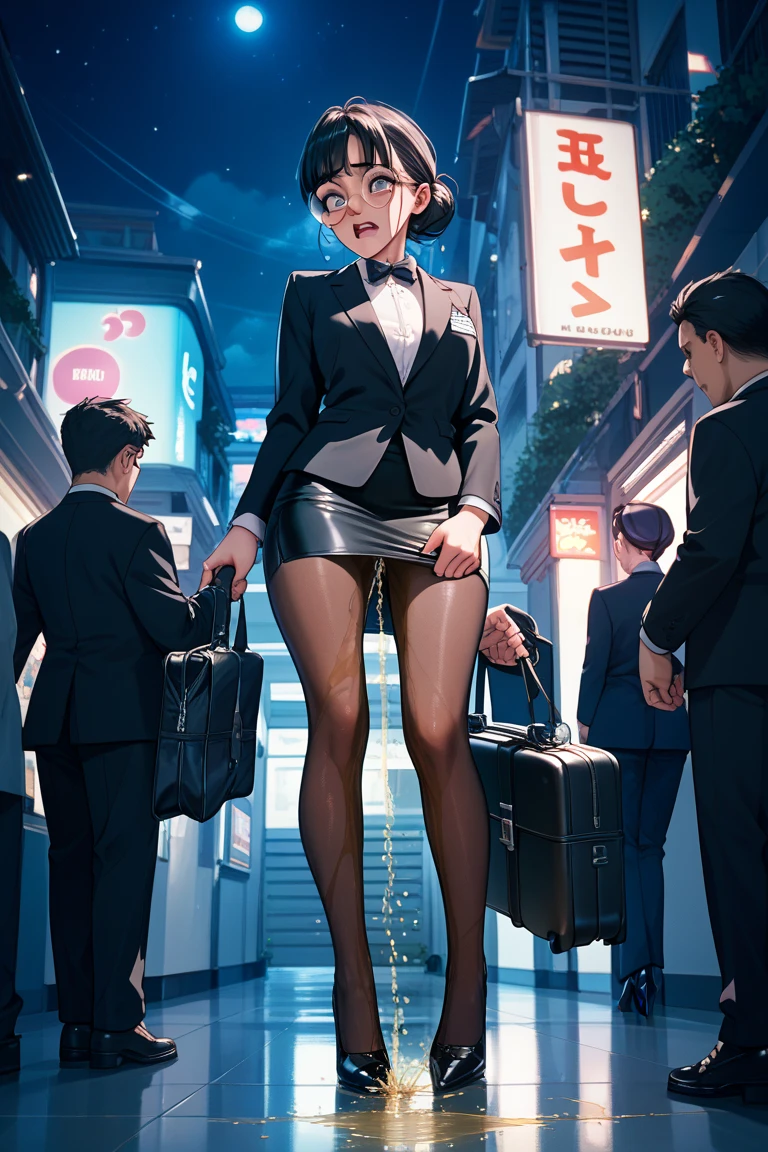 huge tit，high-heels，Long legs, nude
