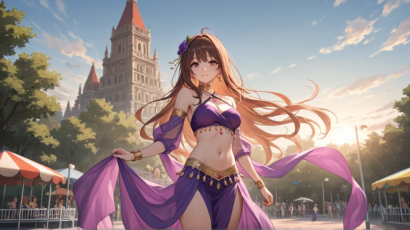 masterpiece, 4K, best quality, petra_timeskip, facial marks, long hair, long ponytail, tribal jewelry, brown crop top, sash, purple miniskirt, breasts, cleavage, vambraces, furrowed brow, <lora:petra-nvwls-v1-final:0.7>, blushing, narrowed eyes
extremely detailed CG unity 8k wallpaper, best quality,32k ,focus sharp, night sky, night time, destroying a smallcathedral, detailed skin, 1girl, solo, walking, looming over a small cathedral, ground view, from below, groundview, low angle, walking, destroying a small cathedral, looming, perspective , looking down:1.5, looking at the ground, <lora:giantess:1>, city, giga giantess, gts, giantess destroying a castle, destruction, rampage, huge craters, ravines, cracks in the ground, earthquake, destroyed castle, ruins, rubble, debris, crumbling, <lora:ThickerLines_RM-128_v1:0.3>, zoomed out, distant view, full body,