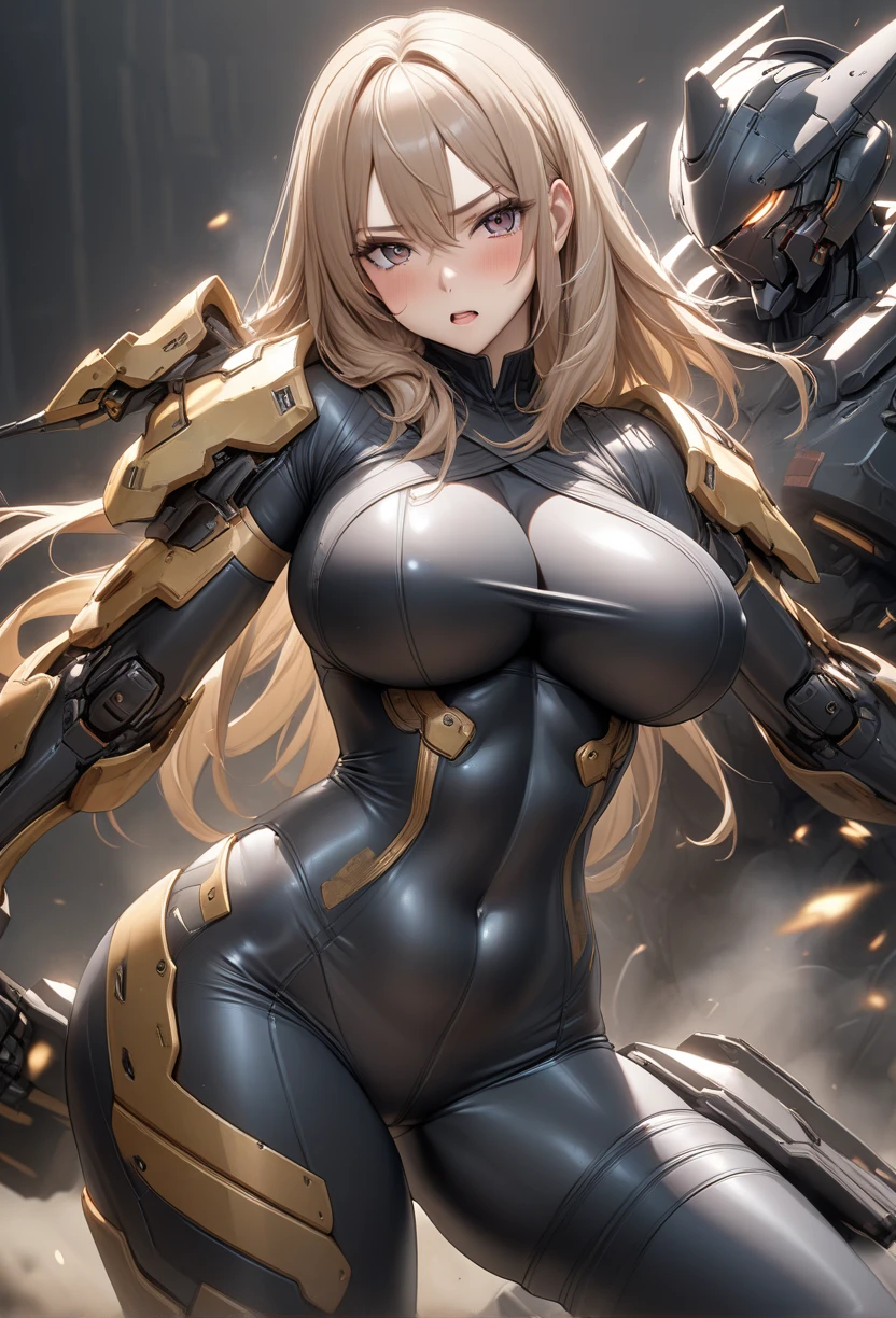 super high image, super detail, super high resolution, anime, manga, illustration,(full body image), Japanese beautiful elf, shiny golden hair, blood red big eyes, red alluring moist thick lips, ecstatic expression, amorous expression, seductive look, (((((huge breasts))))), (((under boob))), (((side boob))), abs, great proportion, perfect proportion, slender, full body, ((Queen armor)), (background Sci-fi city planet in night sky), professional lighting, (power armor), (cybernetic armor), (((mecha armor))), ((holding sci-fi sniper)), (hour glass body type), (showing cleavage), (((Milf)))