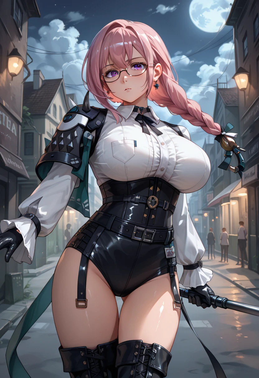 ubel,dark green hair,long hair,side ponytail,hair between eyes,bangs, BREAK (beret, black jacket, open clothes, cleavage, midriff, black shorts, black thighhighs, thigh strap, fingerless gloves, single glove:1.2), Photo,sharpness, F1.6 lens,hyper-realistic textures,spectacular light textures, Cinestil 800 Fashion Mechanics,(((Beautiful woman with left leg restrained and hung by chains))),Appearance,Beautiful girl with accentuated slender abs: 1.1,six-pack abs: 1.1, Bust Botox,Standing on tiptoe, long legs,Long brown hair fluttering in the wind,Brown hair, Long hair, Female Warrior Costume,(No panties,No bra),(tacticul battle fashion,elbow and knee tacticul battle fashion, battle glove: 1.1),((cute batre costume)),The belly comes out and the navel is visible,Thin sheer costume, combat gloves,shredded costumes,cyber long combat boots with golden knee pads,Anatomical,(futuristic sci-fi battle fashion, new elbow and knee cyberpads, new cyberlong boots, new cybergloves: 1.1),(tied perfectly by iron chain), Restraint, Slave, collars, contempt, (Chained), 4 chains hung from heaven, Metallic shackles and fetters, wet crotch clearly visible,((Hands are restrained above the head)), the neck is chained,Chain from left knee to heaven,Chained by rusty iron chains,((the tip is protruding, areolas protruding,The shape of the pubic harearea is clearly visible:1.2)),Sweating,Wet,Wet crotch,Wet thighs,Junkyard, Realistic, (cute, perfect clothes, skimpy clothes, cute: 1.3) ,Vast miritary base in us,((wide mirtary hospital with summer sunlight)), peeling ceilings, Rebar between, Realistic material details, Extreme details, Ultra-realistic materials,narrow waist,(with sparkling eyes and a contagious smile:0.9),looking at viewer,
