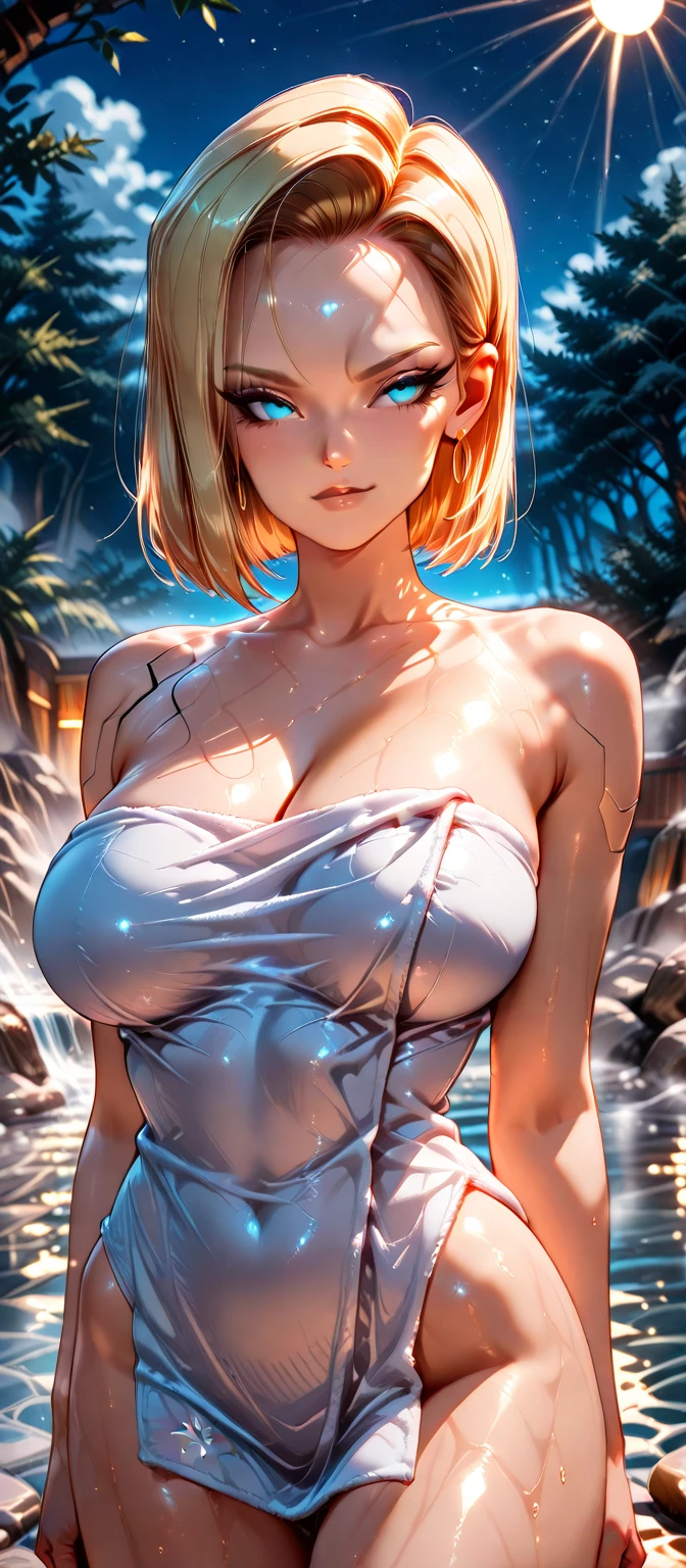 (The photo was taken in a waterfall:2). The girl on focus, She is not facing the camera. She is standing, and you can see her, (breasts focus:1.3)(huge Breasts:1.4). (she is drenched in water:1.2)

(She is wearing a dress:1.6), and you can see her cleavage, this photo is only focused on the body, for roleplay purposes, she is also wearing panties, revealing her curves, she has very wide hips, you can see her great shape, you can see her. (She has pornographic exposure:2), (dynamic pose:2), has an evil smirk on her face.

The outfit is very tight, and she has a huge breasts, that are massive and insanely big, can see nipples.

(Her hair is blonde with colored streaks:1.3), (colored hair:2), (and short bob:1.9), or short blonde hair, or short multicolored hair.

(She has a very nice hair:1.2), and her hands are perfect. The shadows in the photo are soft. The girl is illuminated perfectly. The rest of the photo is perfect with a very detailed background. This creates a sense of pleasure and intrigue. The colors are all vibrant and satisfying to look at. The face is very realistic, and she is very detailed as well, she is appealing to look at. The general mood of the photo is sensual and alluring. The girl is the center of attention of the photo, And its beauty is undeniable. The beautiful setting and dramatic colors create a sense of hypnosis and excitement. This photograph is a perfect example of professional cinematic photography. It is well lit, well-proportioned, And the theme is absolutely amazing. It is sure to attract the attention of anyone, Who will see it. You could put a ornaments in her hair. Whatever, As a result, the photo will be composed?, It is sure to be a stunning and memorable image.