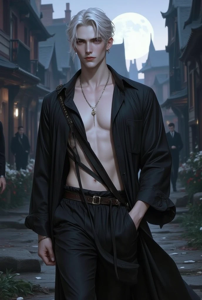 A 22 year old man who looks like Sukuna in Megumi's body, but blond