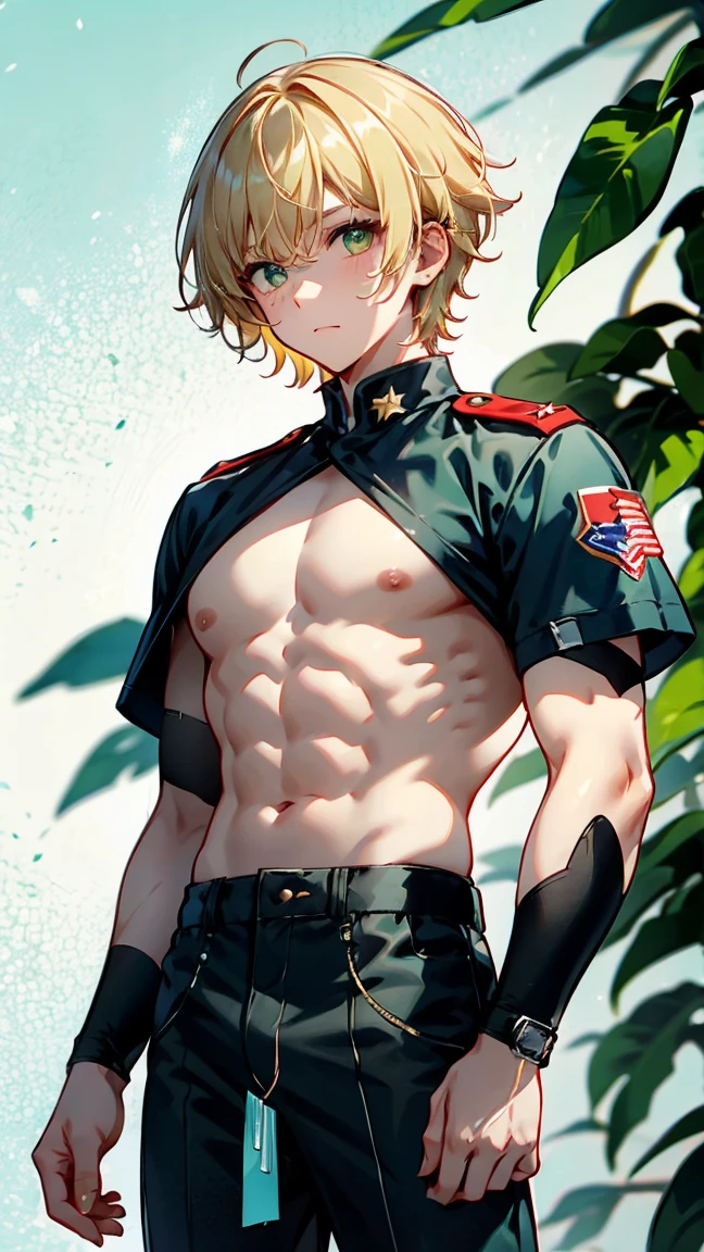 NSfw, link, 1boy, solo, femboy, Elf male, em pé, agarrando a cintura, mãos na parede UHD, cabelos realistas, perfect hands, textura de pele, melhor qualidade de reflexos, roupas detalhada, vestido vermelho curto, mãos, 3d, Cartoon, fundo branco, olhos perfeitos, Penis under clothes