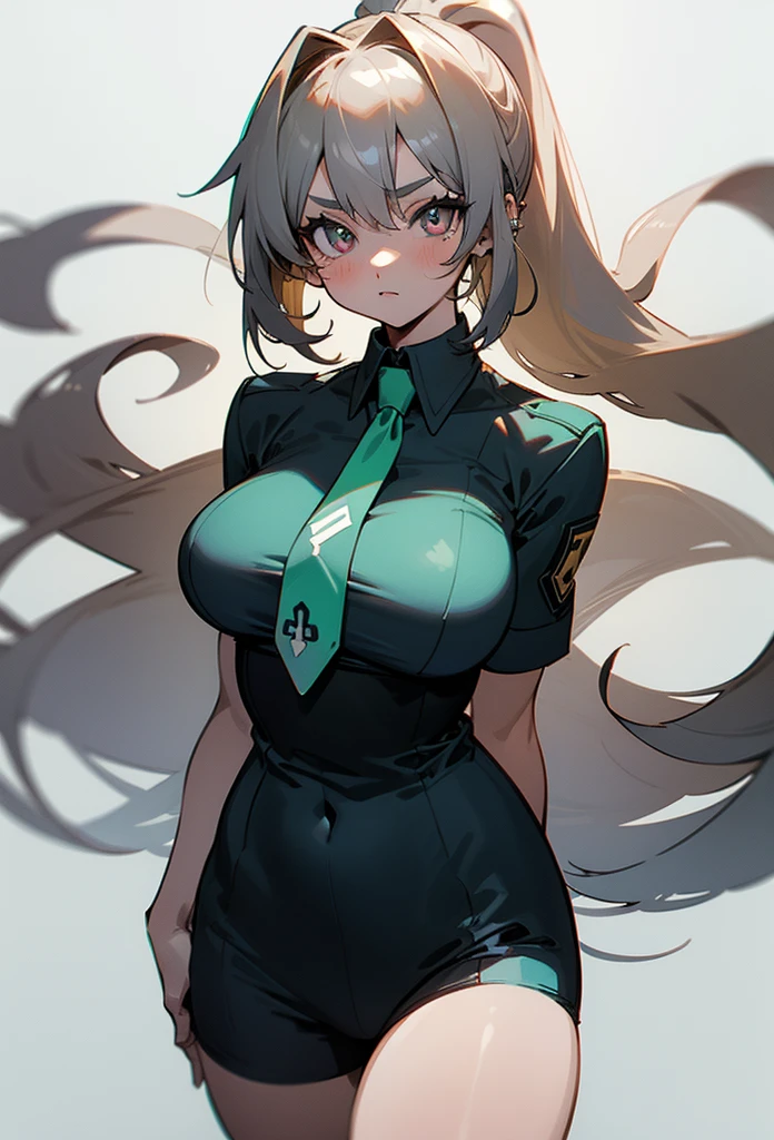 ultra realista 8k CG, master part, 1girl, cute face, thick thighs, big tits, outside, fall, green slutty outfit