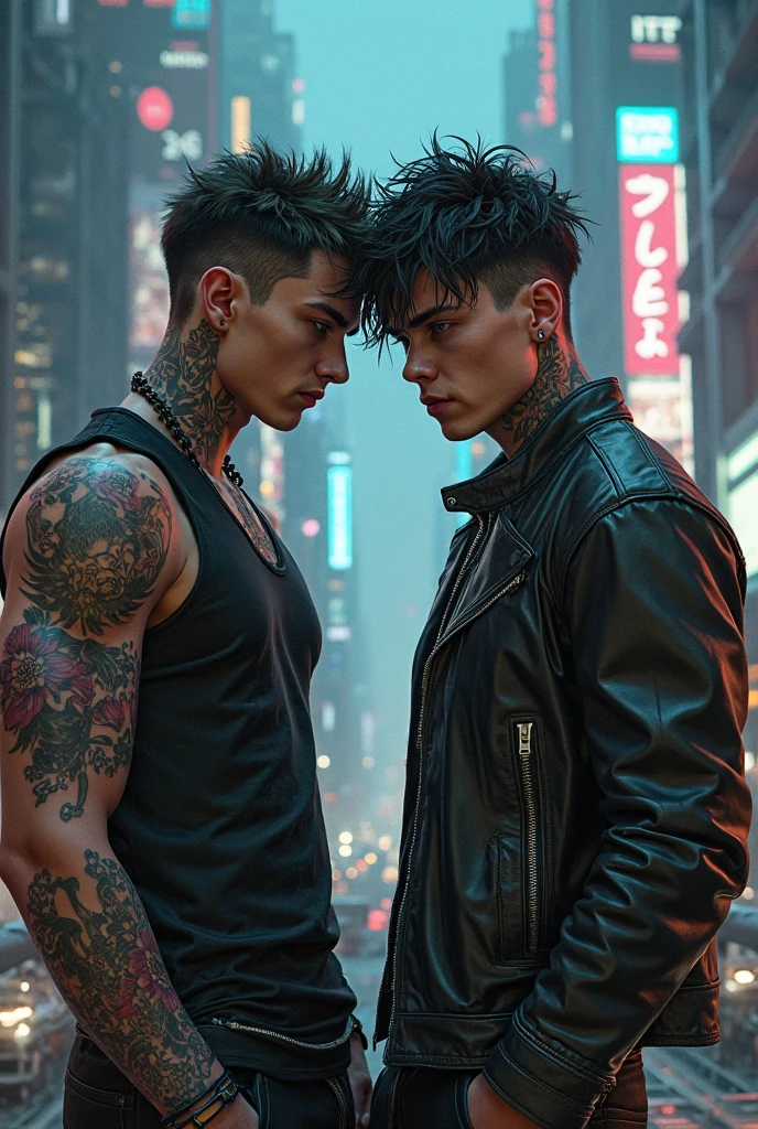 Futuristic Vandal Male Twins
