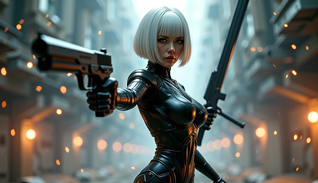 "2B NIER AUTOMATA": ultra detailed artistic photography, midnight aura, night sky, detailed gorgeous face, dreamy, glowing, backlit, glamour, glimmer, shadows, oil on canvas, brush strokes, smooth, ultra high definition, 8k, unreal engine 5, ultra sharp focus, art by alberto seveso, artgerm, loish, sf, intricate artwork masterpiece, ominous, matte painting movie poster, golden ratio, trending on cgsociety, intricate, epic, trending on artstation, by artgerm, h. r. giger and beksinski, highly detailed, vibrant, production cinematic character render, ultra high quality model, bloodborn