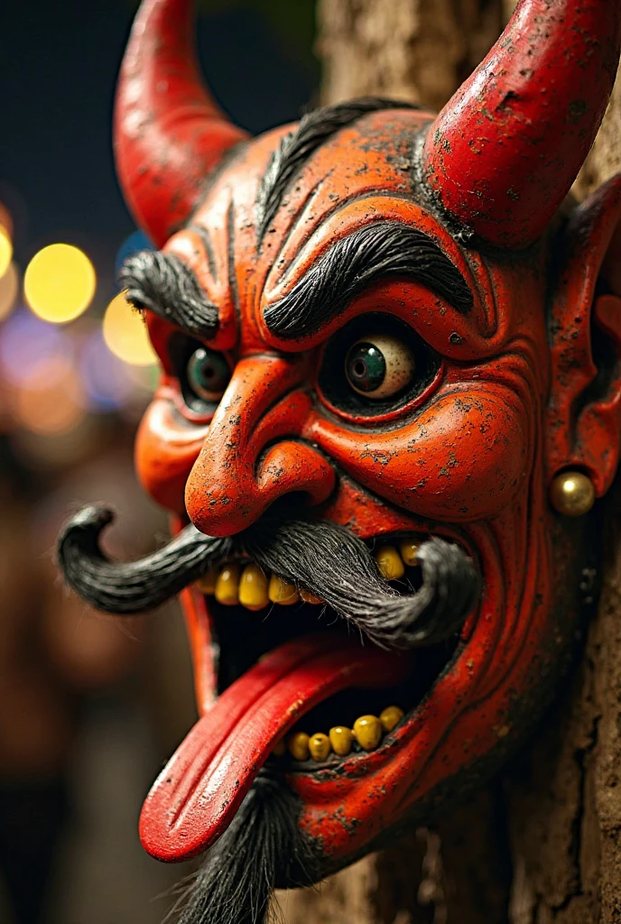 Horror-themed cinematic film still,a horrifying red-skinned male demon king,  (detailed monstrous evil face:1.4), screaming,  (detailed scaly skin texture:1.2), long curved horns, (in hell, swirling tormented souls, billowing smoke:1.5),   ignette, highly detailed, high budget, bokeh, cinemascope, moody, epic, gorgeous, film grain, grainy . Eerie, unsettling, dark, spooky, suspenseful, grim, highly detailed