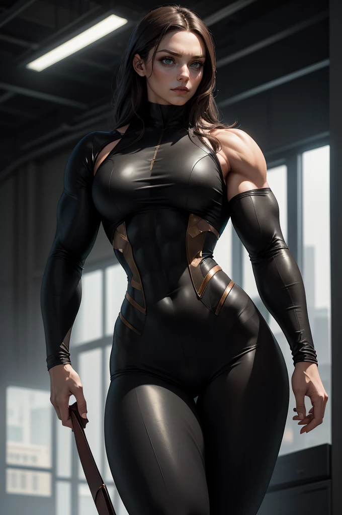 Spider-woman obra maestra, La mejor calidad:1.2), ((muscular:1.5)) ((hembra:1.5)),tetona,curva, ((White and yellow latex suit)), sexy, Grande_Tetas,(Pintura digital: 1.4), Una hermosa mujer con un disfraz de Spiderman, Frente al espectador, De pie en un edificio, Antecedentes urbanos, La mejor obra maestra, Muy alto detalle, realista, 8k,