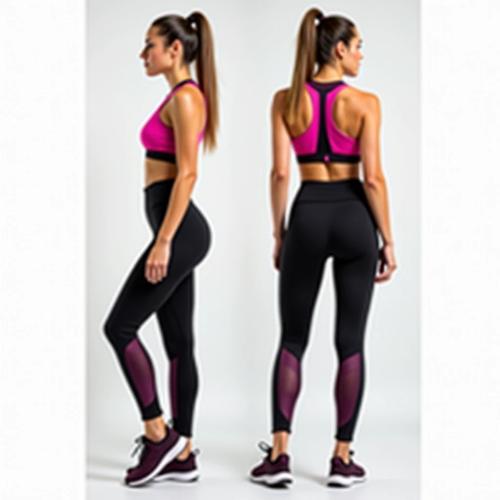best resolution, 2 heads, white woman with two heads, four arms, different heads, sexy, different hair, pixie cut, rainbow hair, 21 years old, date, shirt and yoga shorts