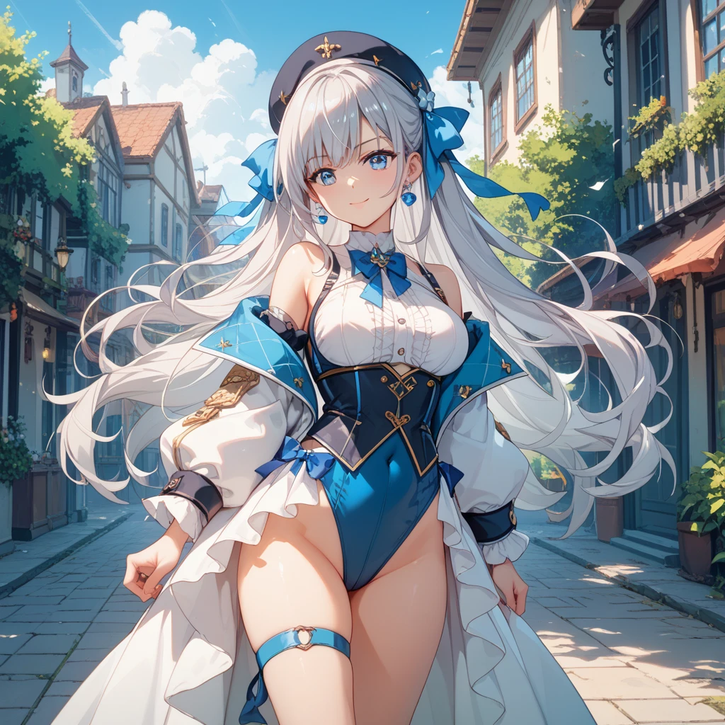 highest quality、one girl、10 years old、 big breasts、full body figure、perfect five fingered hand、Celia Claire, Celia Claire、shy face、perfect thing、perfect arms、perfect legs、detailed description、small details、detailed face、white skin、plump leg-shaped spread legs、white panties、lace panties、I can see your panties、Skirt flip、lift skirt、erotic pose