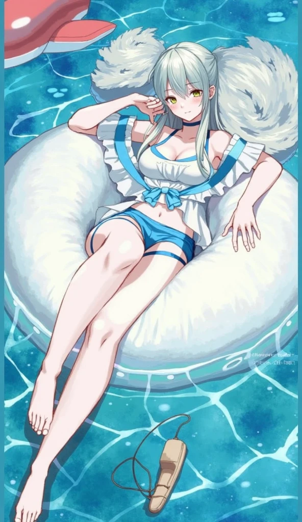 ((masterpiece)), (((best quality))), ((ultra-detailed)), ((illustration)) ,girl, boat, water surface, whirlpool, milk