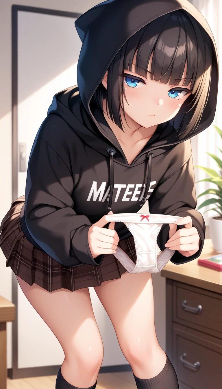 (((((Penguin costumes)), skirt, Black Panties))), ((Shiny Costumes)), skindentation, skinny, solo, 1 woman, Masterpiece, highest quality, highest quality, 16K, incredibly absurd, highly detailed, 2.5D, ai-generated, delicate and dynamic, very delicate facial expressions, delicate eye depiction, erotic, only sexy woman, ((A cute and kind face)), healthy figure, ((25-year-old woman)), 160cm tall, medium firm swaying bust, , blush, Sweat,Embarrassed,sexy, ((thin thighs)), (camel toe:0.7), (visible nipples:0.3), (Erect nipples,:0.7), shiny and lustrous, facing straight at viewer, (((in heat))), ((Oily_skin)), ((Lots of sweat)), (((Brown Skin))), ((dutch angle)), ((erotic pose)), (((Collapsed from heat stroke))), ((reclining)),, (((from below))), ((sit)),