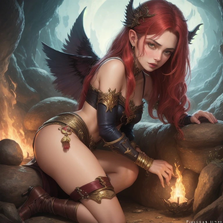 red hair