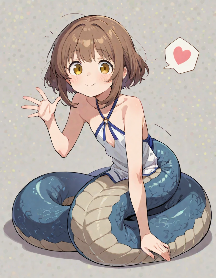 A large white snake slipped off,Mystical aura, surreal atmosphere,(Chinese Folk Suspense, terrorism, Supernatural cartoon style), hyper quality,hyper HD,4K, mature woman, curvy chubby, cleavage