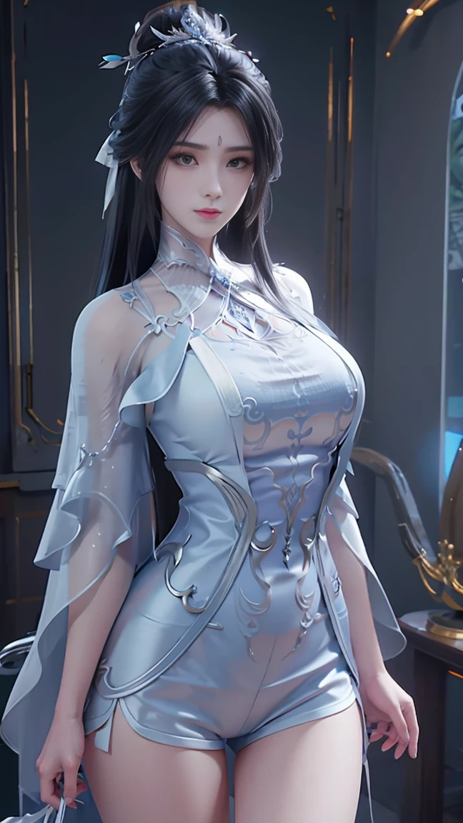 a white hair、Close-up of miss wearing white mask, Beautiful character painting, Gu Weiss, Gurwitz-style artwork, White-haired god, author:Yang Jie, Epic and beautiful character art, Stunning character art, author:Fan Qi, by Wuzhun Shifan, pixiv Art Street Guviz, Single ponytail, insult, High Ponytail, Tall and big, Long legs, (Sleeveless lace shirt), (shorts), (Striped )), ((Striped )), Walk, elegant, dignified, miss, Beautiful curves, sweet smile, Strong sense of detail and layering, color丰富绚丽, Has a unique texture, rich and colorful, color, vivid, Design Art, 16K, Very detailed, {{illustration}}, {Extremely refined}, {Exquisite surface treatment}, Very detailed, Delicate and shining eyes, {{Light}}, 极致Light效果, Model: realism, CFG size: 12, Laura: Bright texture (1.35), high quality, masterpiece, Exquisite facial features, Delicate hair depiction, Detailed depiction of the eyes, masterpiece, best quality, Light線追蹤, Extremely detailed CG unified 8k wallpaper, masterpiece, best quality, (1 girl), 完美miss身材, (((Skinny white T-shirt))), beautiful eyes, (Delicate face), Black short hair, Tie your hair up, Light blue hairpin, Black silk frame glasses, in class, (White skin), (Optimal Lighting), (Super intricate details), 4K Unified, (Very detailed CG), Showing off her white legs, , Hot Pants, shorts,性感Long legs, Thin waist, Sweat is running down my waist, Showing belly, Extremely detailed depiction, Pink Hair, Asymmetrical bangs, Transparent clothes, Hands on thighs, 把目Light移開, 8k resolution, Raise an eyebrow, Shiny hair, flower head, Wristband, bandage,Leather sexy pose, simple grey background, Crawl to the audience, Kitten pose, Get on all fours,